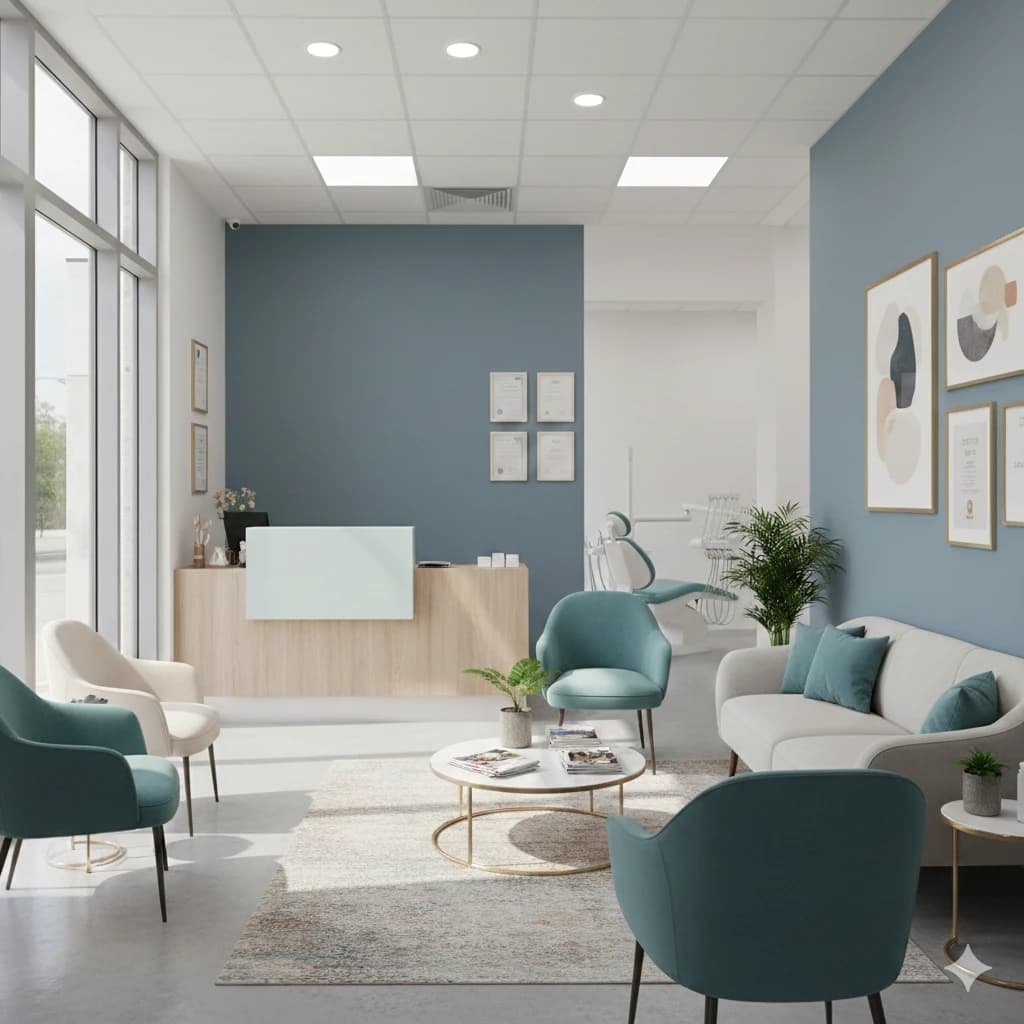פנים מרפאת פינטו - חלל מואר ומודרני עם כיסאות טיפול